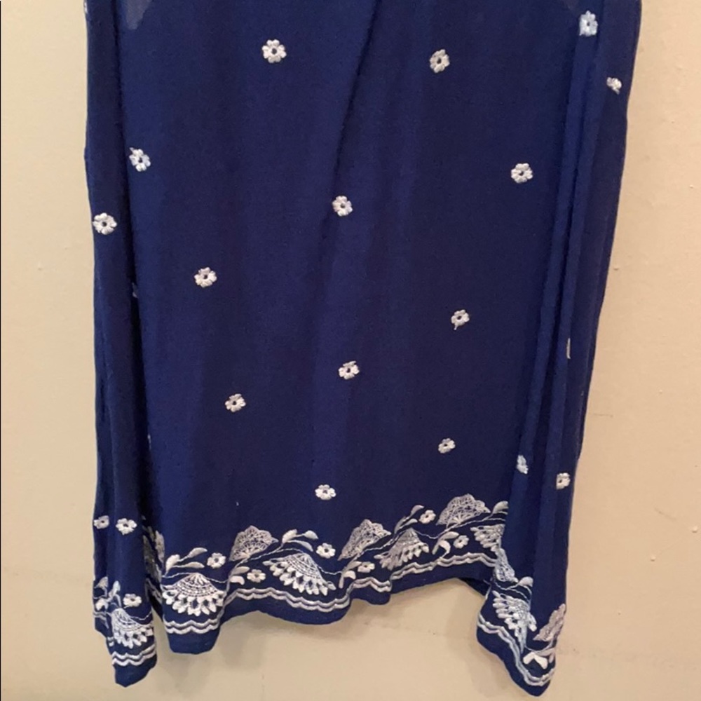 Francesca’s Blue Racer back Tank - Picture 3 of 5